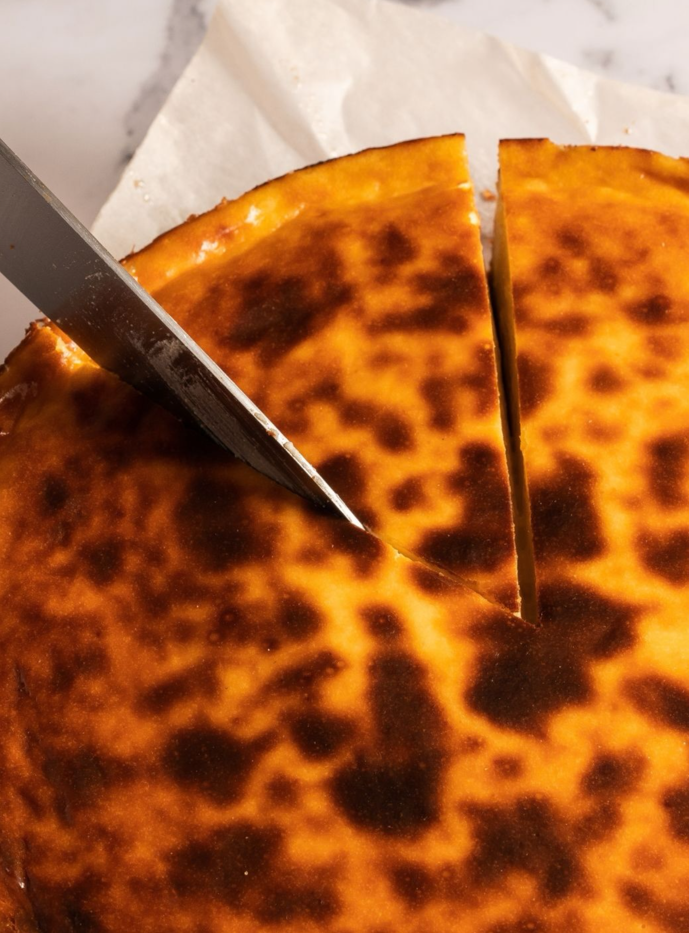Basque cheesecake